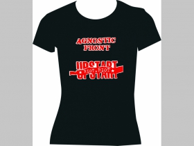 Agnostic Front čierne dámske tričko 100%bavlna